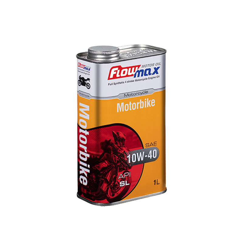 روغن موتور فلومکس مدل موتوربایک 10W40 SL حجم ۱ لیتر