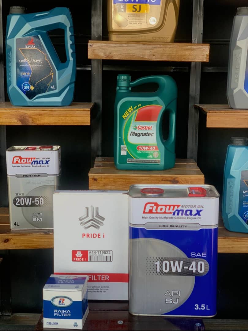 پکیج تعویض روغن پراید 92 به بالا فلومکس 1040  3.5 لیتری